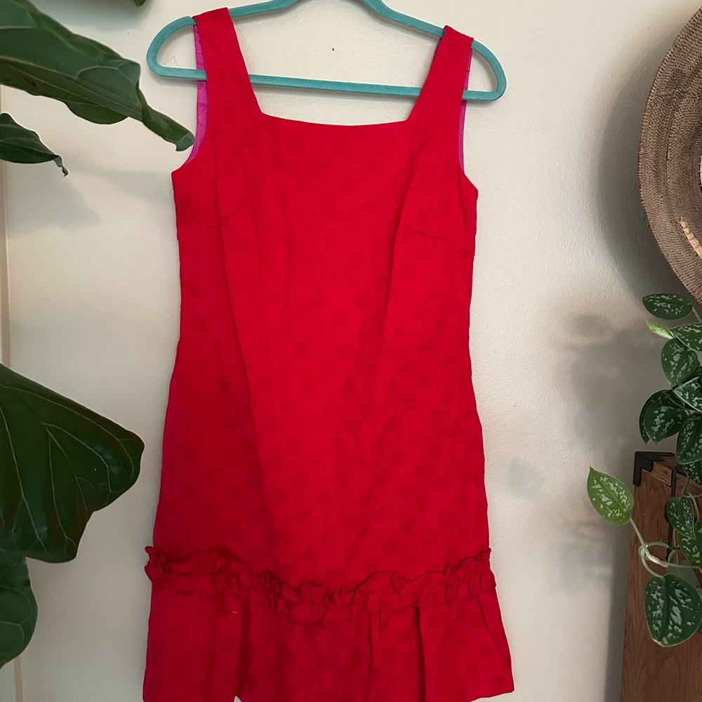 Signature by Sangria Red Sheath Mini Dress